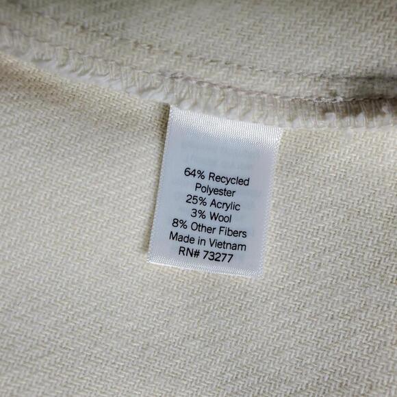 NWT LC Lauren Conrad Cream Plus Size Shacket Size 4X - Picture 8 of 14